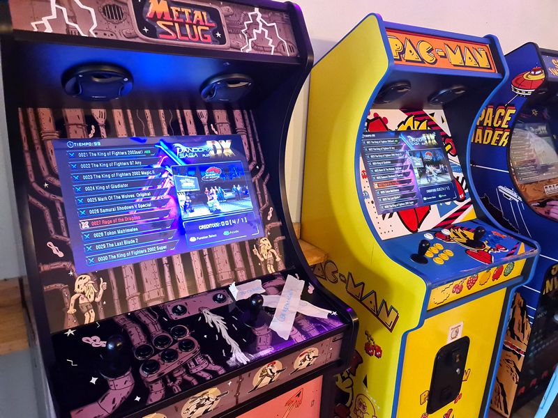 Checkpoint Arcade Bar. Detapasconchencho