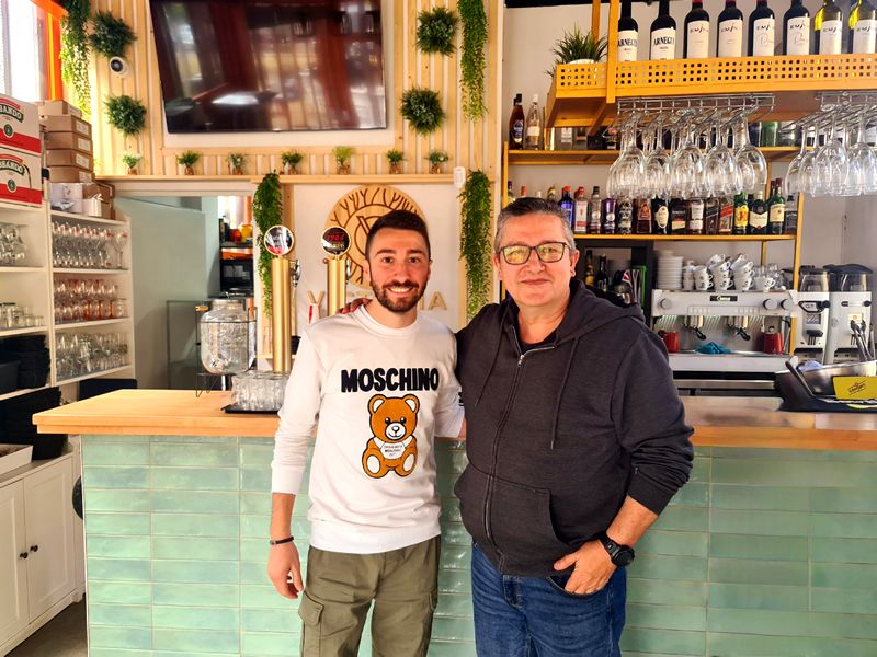 Victoria Garden Kiosco Bar. Detapasconchencho