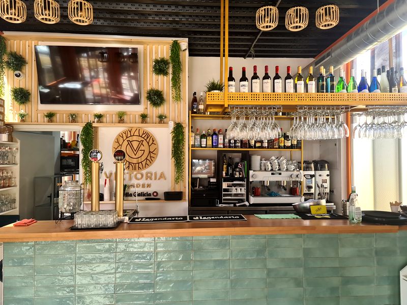 Victoria Garden Kiosco Bar. Detapasconchencho