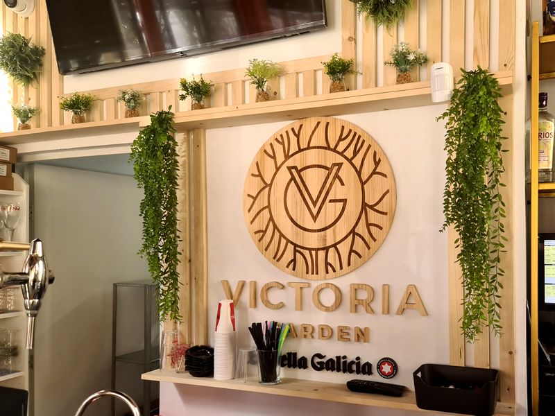 Victoria Garden Kiosco Bar. Detapasconchencho