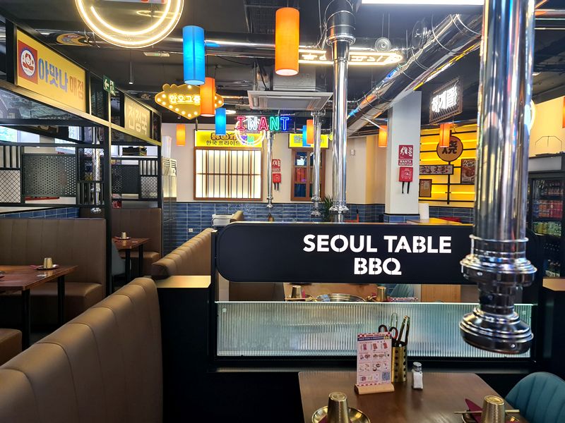 Seoul Table BBQ. Detapasconchencho