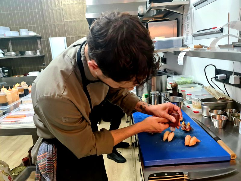 Malvada Geisha Sushi. Detapasconchencho