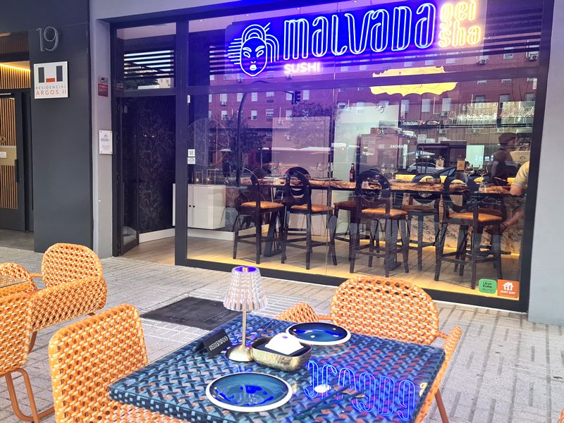 Malvada Geisha Sushi. Detapasconchencho