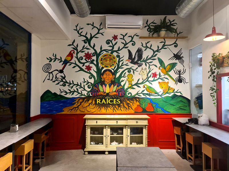 Raices Cocina Novoandina. Detapasconchencho